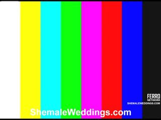 מדהים קוקסינל weddings סרט עם מדהימה סקס סרט כוכבים הִמנוֹן, לורנה, milena