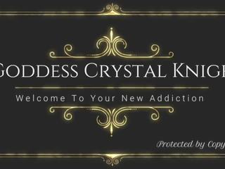 Greatest Tit Worship Mind Fucking Tease by FemDom divinity Crystal Knight