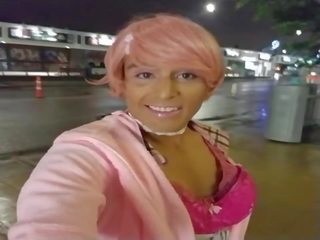 मास्टर्बेटिंग में गुलाबी पर स्ट्रीट
